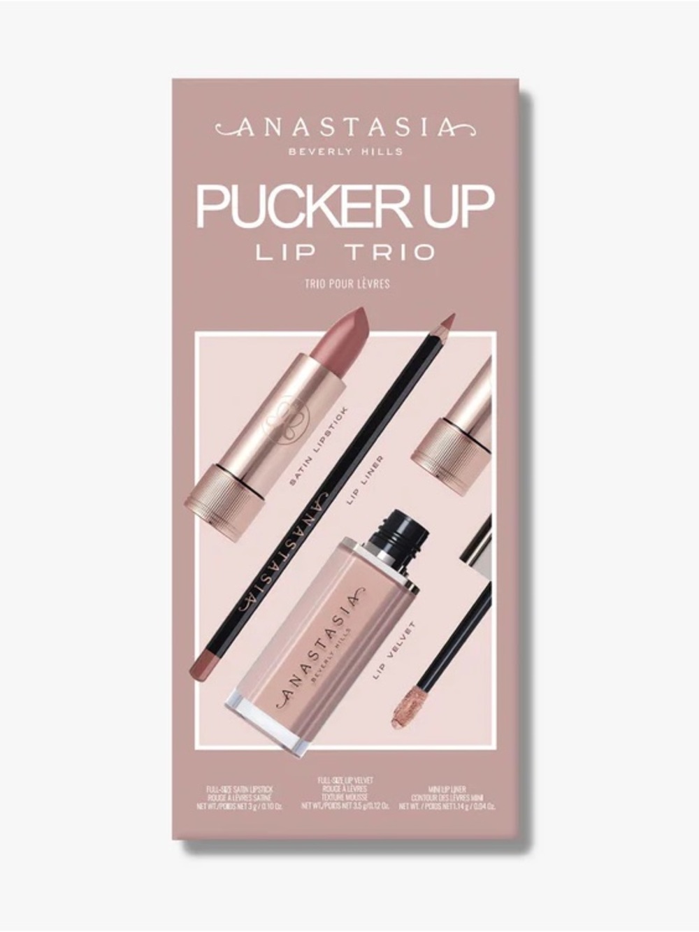 Anastasia Pucker Up Lip Trio